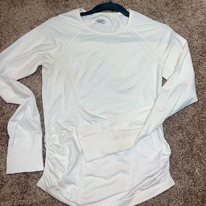 White long sleeve Athleta shirt